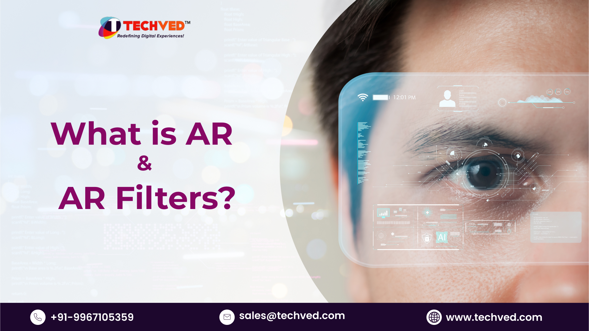 What is AR & AR filters