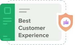 Techved Best Customer Experience Badge