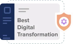 Best Digital Transformation Badge - Techved